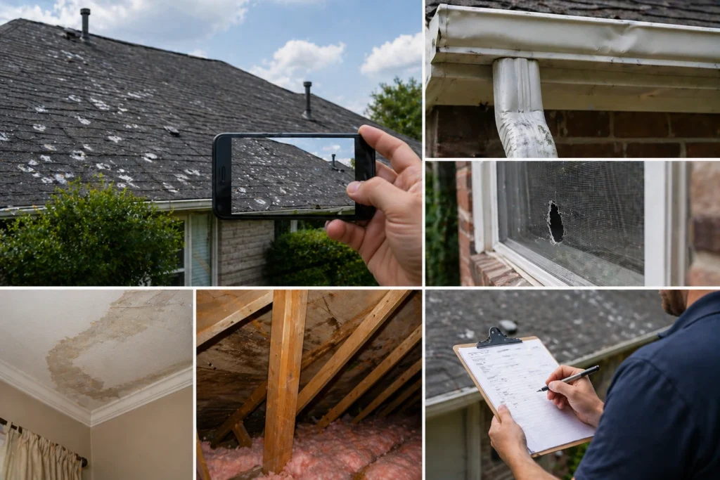 Document Hail Damage for an Insurance Claim 3