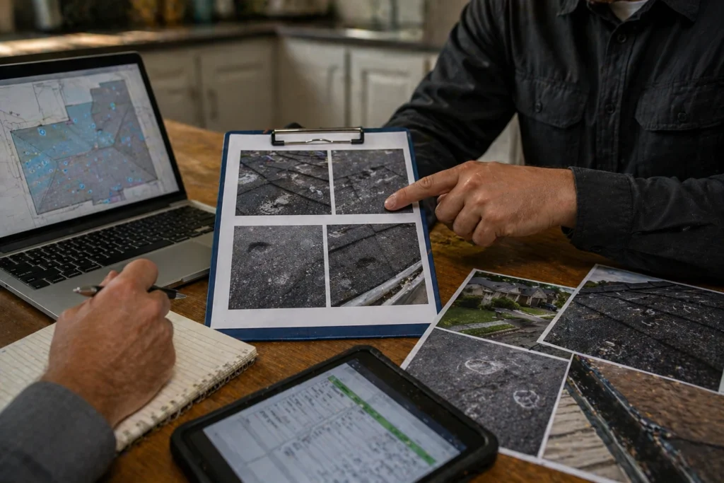 Roof Hail Damage Insurance Claim McAllen 3