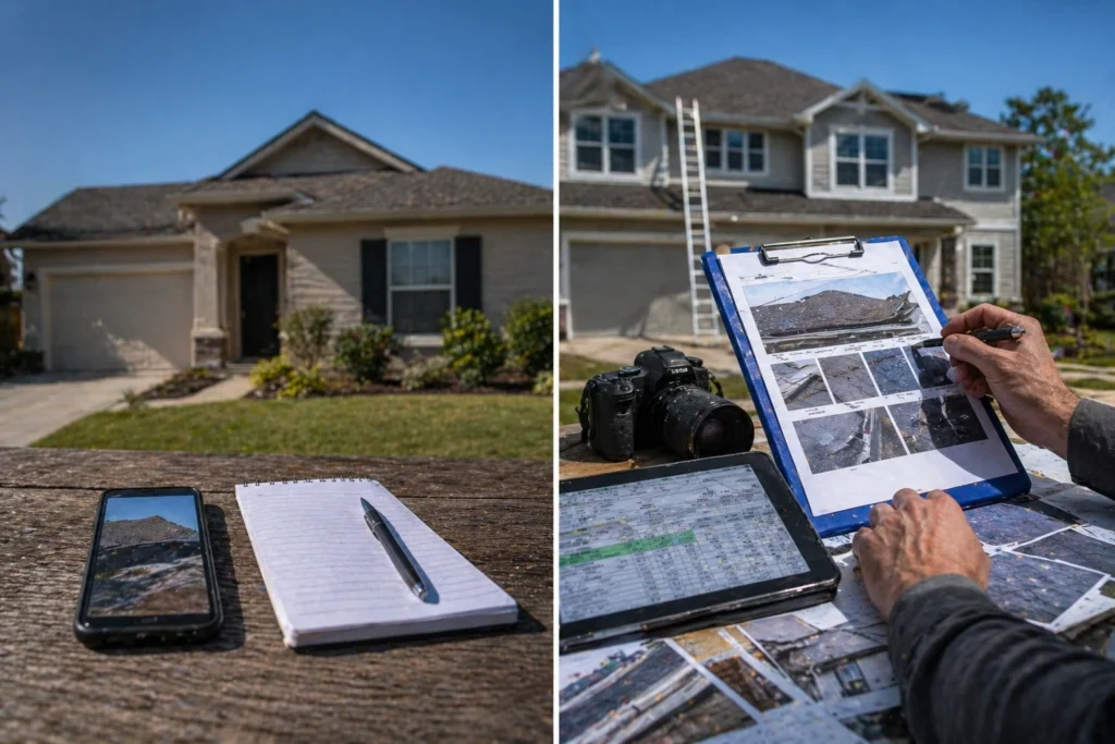 Roof Hail Damage Insurance Claim McAllen 4